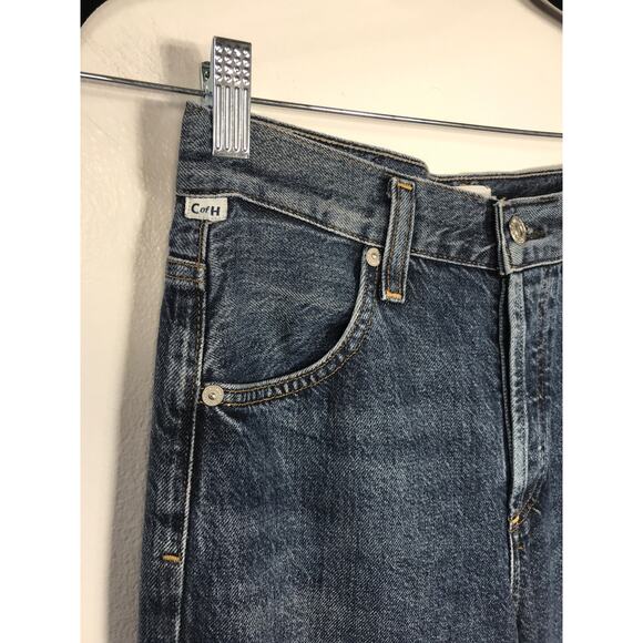 Citizens of Humanity CoH Annina Wide Leg Jeans Premium Vintage 23 Dark Wash EUC - Picture 3 of 14